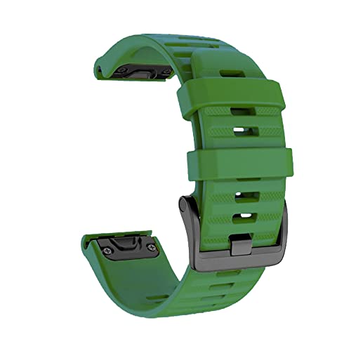 NZVCQVPU 26/22/20mm Watchband For Fenix 6 6S 6X Pro 5 5X 5S Plus 3HR 935 745 Silicone Band Fenix6 Fenix5 Watch Easyfit Wrist Strap von NZVCQVPU