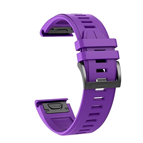NZVCQVPU 26 22 20MM Watchband Strap for Fenix 7x ，Fenix 7，Fenix 7s Smart Watch Quick Release Silicone Easyfit Wrist Strap von NZVCQVPU