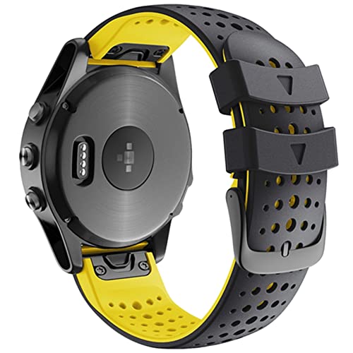 NZVCQVPU 26 22MM Quick Release Watchband Strap for Fenix 7 7X 6 6X Fenix 5 5X 3 3 HR 935 Watch Silicone Easyfit Wrist Band Strap NZVCQVPU 26 22MM Quick Release Watchband Strap for Fenix 7 7X 6 6X Fenix 5 5X 3 3 HR 935 Watch Silicone Easyfit Wrist Band Strap von NZVCQVPU
