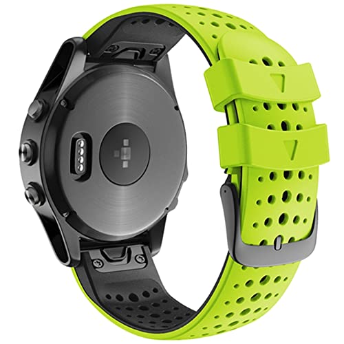 NZVCQVPU 26 22MM Quick Release Watchband Strap for Fenix 7 7X 6 6X Fenix 5 5X 3 3 HR 935 Watch Silicone Easyfit Wrist Band Strap NZVCQVPU 26 22MM Quick Release Watchband Strap for Fenix 7 7X 6 6X Fenix 5 5X 3 3 HR 935 Watch Silicone Easyfit Wrist Band Strap von NZVCQVPU