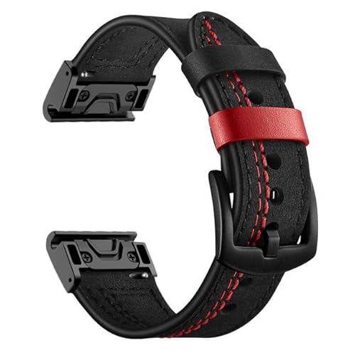 NZVCQVPU 26 22mm Leather Smart Watch Strap For Fenix 7 7X 6 6X Pro 5 5X Plus Epix Bracelet Quick Release Band Wristband Accessory NZVCQVPU 26 22mm Leather Smart Watch Strap For Fenix 7 7X 6 6X Pro 5 5X Plus Epix Bracelet Quick Release Band Wristband Accessory von NZVCQVPU