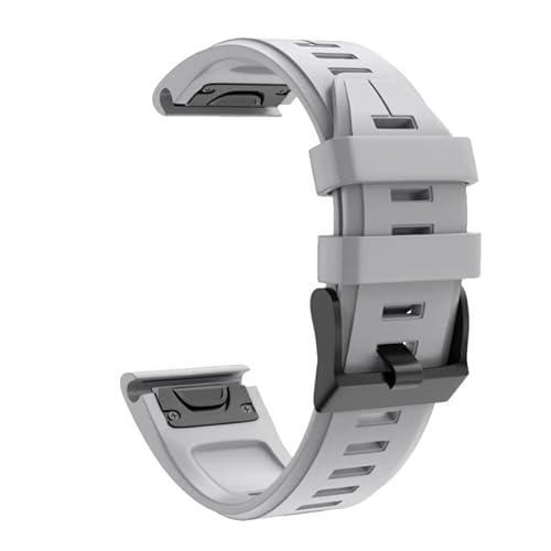 NZVCQVPU 26 22mm Watch Band Strap For Fenix 6 6X Pro/Fenix 7 7X Silicone Easyfit Wrist Strap For Fenix 5X Plus 3HR 935 945 S60 von NZVCQVPU