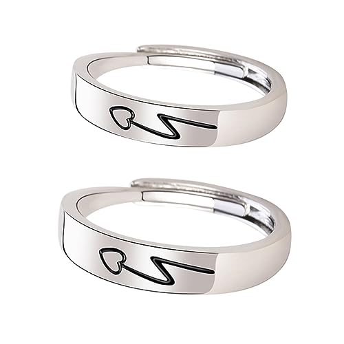 NZVCQVPU 2pcs Couples Men & Women Valentine' Day and Everyday Wear von NZVCQVPU