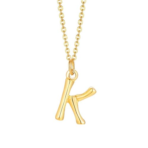 NZVCQVPU Anhängerkette für Frauen, Rapper Halskette für Männer Edelstahl Erster Anhänger mit 20 Zoll Kette von NZVCQVPU