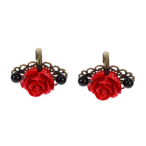 NZVCQVPU Armband mittlerer Daumen Frauen Sizer Goth das Dekor Black Metallrot von NZVCQVPU