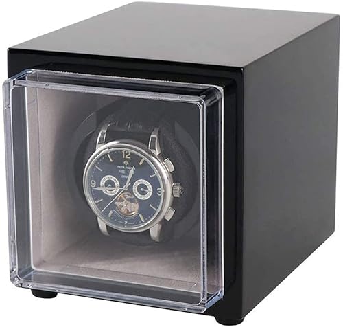 NZVCQVPU Automatic Single Watch Winder, 1+0 Quiet Motor 5 Rotation Modes Storage Display Case Box Beautiful Scenery NZVCQVPU Automatic Single Watch Winder, 1+0 Quiet Motor 5 Rotation Modes Storage Display Case Box Beautiful Scenery von NZVCQVPU