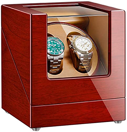 NZVCQVPU Automatic Watch Winder Box Automatic Double Watch Winder Box Luxury Wooden Storage Case 5 Rotation Mode AC Adapter and Battery Powered Beautiful Scenery NZVCQVPU Automatic Watch Winder Box Automatic Double Watch Winder Box Luxury Wooden Storage Case 5 Rotation Mode AC Adapter and Battery Powered Beautiful Scenery von NZVCQVPU