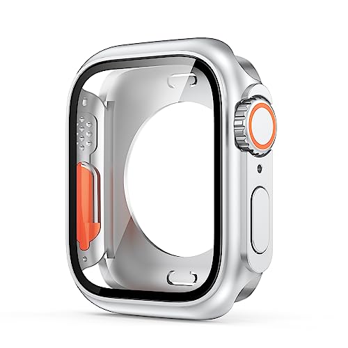NZVCQVPU Bildschirmschutzabdeckung für S10 46 mm S10 42 mm 45 mm 44 mm 41 mm 41 mm Hartpc vorne Heck Stoßstange Hülle IWatch 10 9 8 7 Se 6 5 4 Änderung von NZVCQVPU