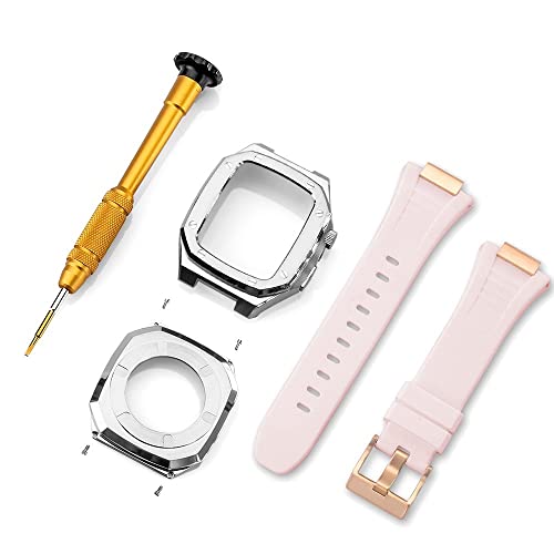 NZVCQVPU Edelstahl -Gurthülle für Bandmodifikation 45 mm 44 mm 41 mm Metal -Mod -Kit Set für die IWATCH -Serie 8 7 6 Se 5 4 3 2 1 7 NZVCQVPU Edelstahl -Gurthülle für Bandmodifikation 45 mm 44 mm 41 mm Metal -Mod -Kit Set für die IWATCH -Serie 8 7 6 Se 5 4 3 2 1 7 von NZVCQVPU