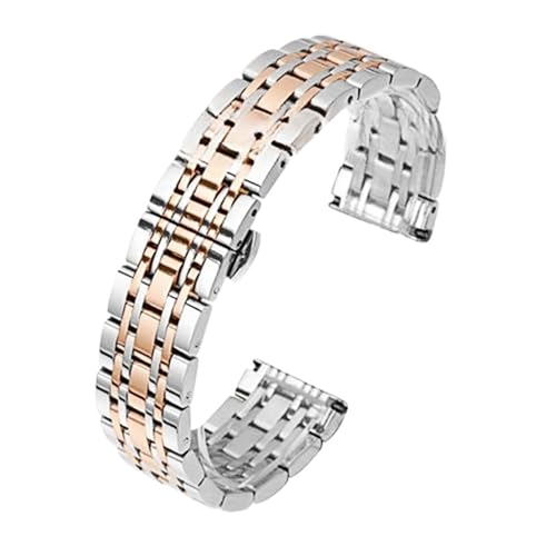 NZVCQVPU Edelstahl -Uhr -Band -Band Universal Metal Watch Armband Smartwatch Ersatzband Männer Frauen passen zu den meisten traditionellen Wachen von NZVCQVPU