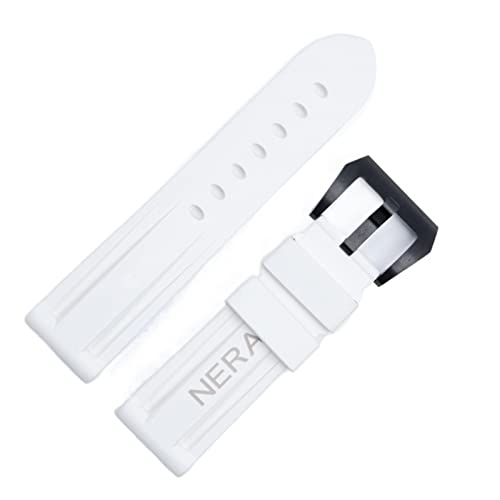 NZVCQVPU Fluorine Rubber 22mm 24mm Watch Band Silicone Watchband For Watch Strap NZVCQVPU Fluorine Rubber 22mm 24mm Watch Band Silicone Watchband For Watch Strap von NZVCQVPU