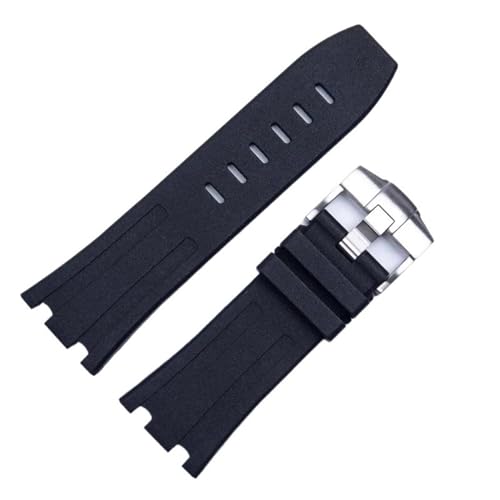 NZVCQVPU Für Audemars und Piguet Royal Oak -Gurt Original AP 15710 26470 Silicon Gummi -Sportuhr 28 -mm -Uhrbandzubehör von NZVCQVPU