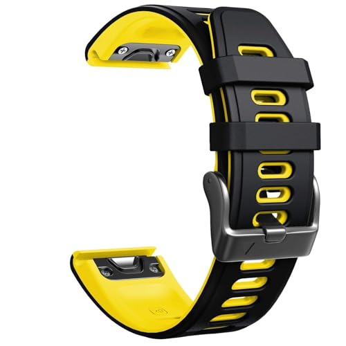 NZVCQVPU Für Fenix ​​6S Pro Watchbans für Fenix ​​6s/Fenix ​​7S/Fenix ​​5S/5S Plus/D2 Delta S Smartwatch (Weißschwarz) von NZVCQVPU
