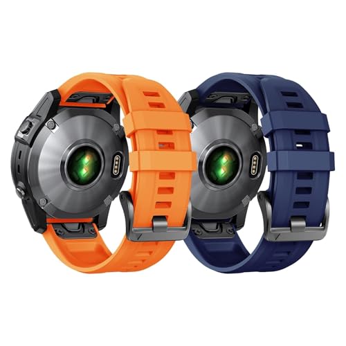 NZVCQVPU Für Fenix ​​7S -Band 20mm Fenix ​​7S/6s/5S Watch Band Fenix ​​5S plus Silikon -Armband Fenix ​​6S Pro Sports SmartWatch Band (Black White) von NZVCQVPU