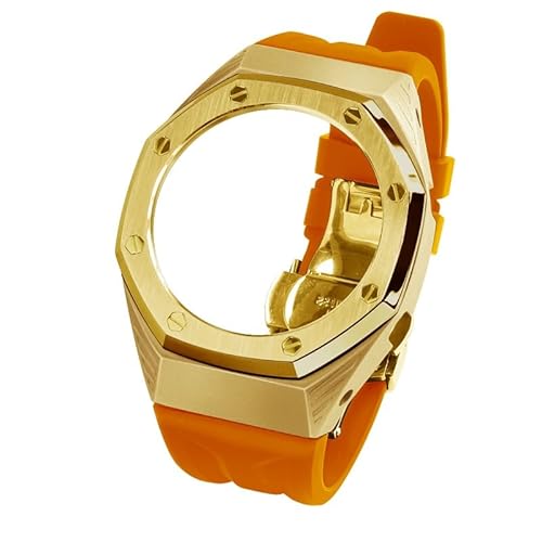 NZVCQVPU GA2100 Gen3 4 5 Mod Metal Beels Kit Watch Hülle Watches Band 3rd Steel GA2110 All Metal Bonel Gurt von NZVCQVPU