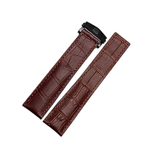 NZVCQVPU Genuine Leather Bracelet 19mm 20mm 22m For Watchband Men Wristwatches Band Accessories Fold Buckle Leather Watch Strap NZVCQVPU Genuine Leather Bracelet 19mm 20mm 22m For Watchband Men Wristwatches Band Accessories Fold Buckle Leather Watch Strap von NZVCQVPU