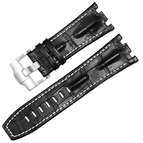 NZVCQVPU Genuine Leather watch Strap For AP 15703 Royal Oak Offshore Series 28mm Crocodile Watchbands NZVCQVPU Genuine Leather watch Strap For AP 15703 Royal Oak Offshore Series 28mm Crocodile Watchbands von NZVCQVPU