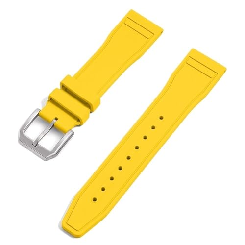NZVCQVPU Grade Fluororubber FKM 20mm 21mm 21mm 22mm Uhrengurt Diving wasserdichtes Schnellfreisetzungswachenbänder von NZVCQVPU