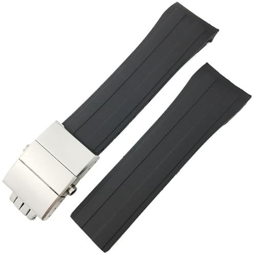 NZVCQVPU Gummi -Uhrband 21 mm 22 mm Ersatz für M026 Ocean Star Hydroconquest Water of Sport Watch Gurt von NZVCQVPU