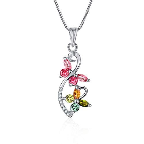 NZVCQVPU Halsketten für Frauen Mädchen exquisite Kristall S925 Eingelegtes Turmalin -Anhänger Schmetterling Halskette Weibliche Schlüsselbeutel Kette Choker Halsketten NZVCQVPU Halsketten für Frauen Mädchen exquisite Kristall S925 Eingelegtes Turmalin -Anhänger Schmetterling Halskette Weibliche Schlüsselbeutel Kette Choker Halsketten von NZVCQVPU