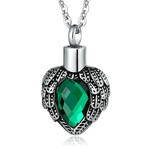 NZVCQVPU Heart, Custom Steel Memorial Locket for Men Women with Funnel Kit & Bag von NZVCQVPU