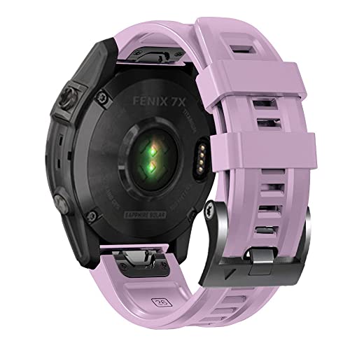 NZVCQVPU Hot 26 22mm Sport Silicone Watch Strap for Fenix 7X 7 5 5X Plus 6 6X Pro 935 Epix Easy Fit Quick Release Wirstband von NZVCQVPU