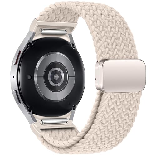 NZVCQVPU Keine Lücken geflochtene Band für Galaxy Watch 7 6 5 4 44mm 40 mm/5 Pro -Armband für Galaxy Watch6 Watch4 Classic 47 43 Riemen von NZVCQVPU
