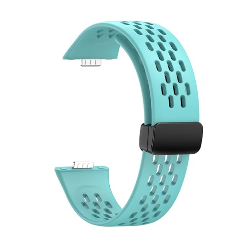 NZVCQVPU Klappschnalle Silikonband für Uhr Fit 3 Riemen für Fit3 Sport Bracelet Watchbänder von NZVCQVPU