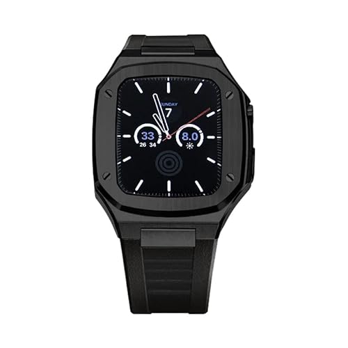 NZVCQVPU Modification Kit Metallgabel für 7 6 5 4 42mm 44 mm 45 mm Uhrengepäckrahmen Metallgurt Ersatz für iWatch Band 41mm von NZVCQVPU