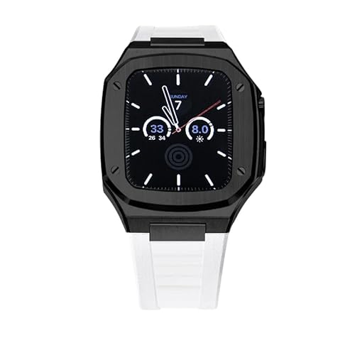 NZVCQVPU Modification Kit Metallgabel für 7 6 5 4 42mm 44 mm 45 mm Uhrengepäckrahmen Metallgurt Ersatz für iWatch Band 41mm von NZVCQVPU