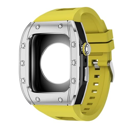 NZVCQVPU Modification Kit Silikongurt Correa für 44 mm 45 mm Metallschutzgehäuse Armband für Serie 8 7 6 5 4 Se NZVCQVPU Modification Kit Silikongurt Correa für 44 mm 45 mm Metallschutzgehäuse Armband für Serie 8 7 6 5 4 Se von NZVCQVPU