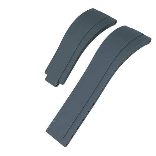 NZVCQVPU Natural Gummi Watchband 20 mm geeignet für U -Boot Daytona Yatch Master GMT Silicon Watch Gurt von NZVCQVPU