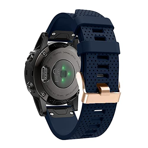 NZVCQVPU New Soft Silicagel Bracelet 20mm Wrist Strap for Fenix 5S 6S Smart watch band with Easy fit Quick Release Belt Wristband von NZVCQVPU