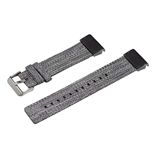 NZVCQVPU Nylon Quick Release Watchband For Fenix 7 7X 6X 6 Pro 5X 5 Plus 3HR 935 945 S62 D2 Smart Watch Easyfit Wristband Straps von NZVCQVPU