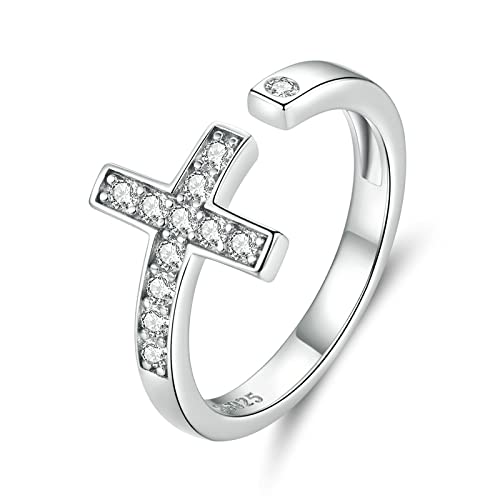 NZVCQVPU Shine Cross Finger For Wedding Band Jewelry von NZVCQVPU