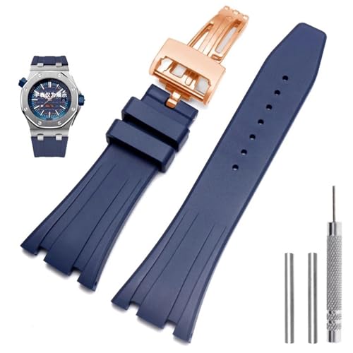 NZVCQVPU Silicon Watch -Gurte 26mm 27mm Uhrenband für AP 15400 15202 15500 15703 26470so Royal Oak Offshore Herren Sportgummi -Gummi -Armband NZVCQVPU Silicon Watch -Gurte 26mm 27mm Uhrenband für AP 15400 15202 15500 15703 26470so Royal Oak Offshore Herren Sportgummi -Gummi -Armband von NZVCQVPU