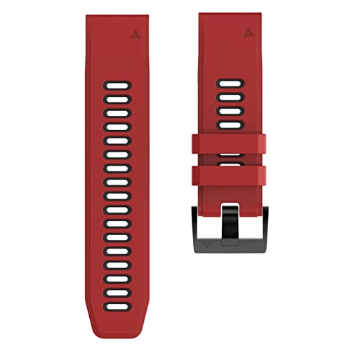 NZVCQVPU Silicone Quick Release Watchband Strap For Fenix 7 7X 5X 5X Plus 3 3HR Watch Easyfit Wrist Band Strap For Fenix 5 5 Plus 935 von NZVCQVPU