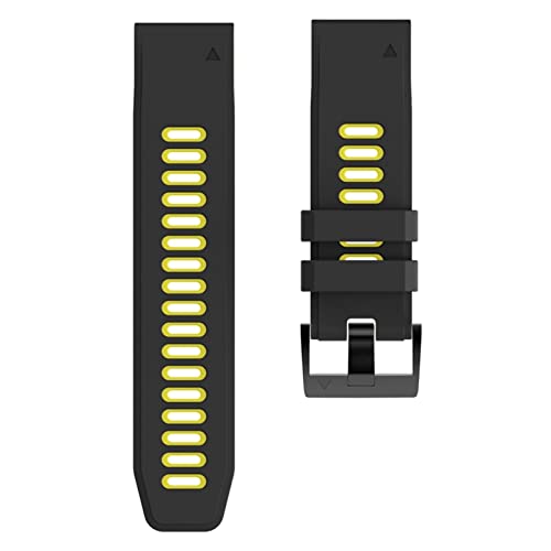 NZVCQVPU Silicone Quick Release Watchband Strap For Fenix 7 7X 5X 5X Plus 3 3HR Watch Easyfit Wrist Band Strap For Fenix 5 5 Plus 935 von NZVCQVPU