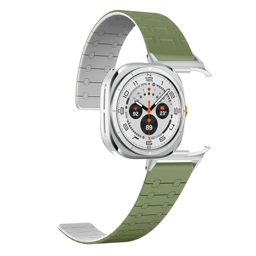 NZVCQVPU Silikongurt für Galaxy Watch Ultra 47 -mm -Band Sportarmband für Galaxy Watch 7ultra Armbänder von NZVCQVPU