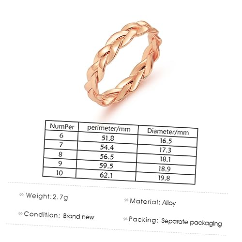 NZVCQVPU Sizer Kostüm klobige Hochzeit stapelbare Schmuck Paare Frauen Silber von NZVCQVPU