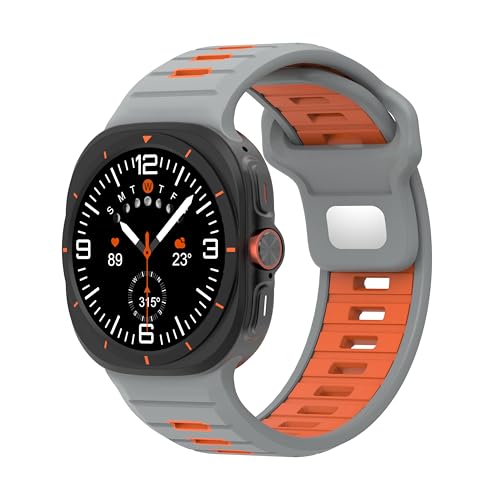 NZVCQVPU Sport Silikongurt Watch Ultra 47mm Soft Loop Two Color Band 7 Ultra No Gaps Watchband NZVCQVPU Sport Silikongurt Watch Ultra 47mm Soft Loop Two Color Band 7 Ultra No Gaps Watchband von NZVCQVPU