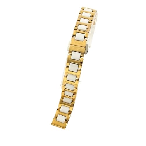 NZVCQVPU Stahl Keramik Uhren Band Uhrenriemen Frauen Männer Mode Release Armband von NZVCQVPU