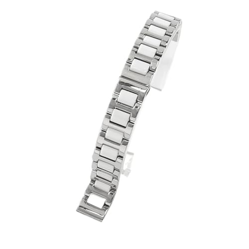 NZVCQVPU Stahl Keramik Uhren Band Uhrenriemen Frauen Männer Mode Release Armband von NZVCQVPU