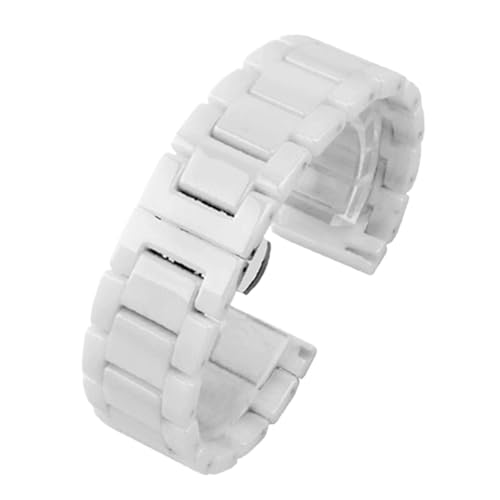 NZVCQVPU Stahl Keramik Uhren Band Uhrenriemen Frauen Männer Mode Release Armband von NZVCQVPU