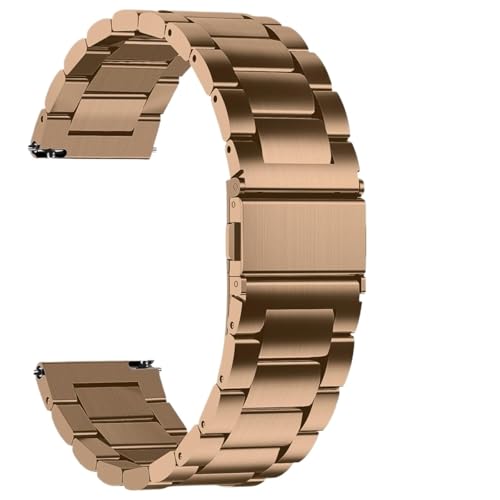 NZVCQVPU Stahlgurt Metall Ersatzgurt in Smart Watch Armband 20mm22mm24mm von NZVCQVPU