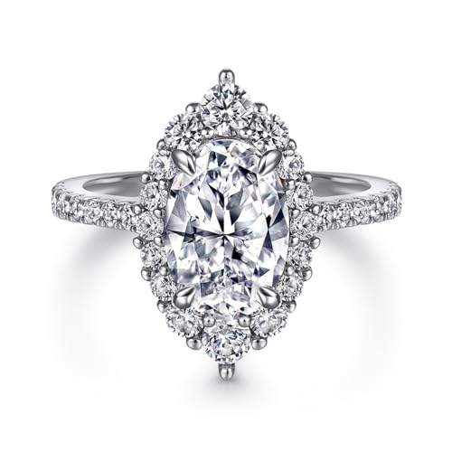 NZVCQVPU Style Ring Classic mit Zirkon Schmuck Luxus Geburtstagsfeier Geschenkstolz Ringe von NZVCQVPU