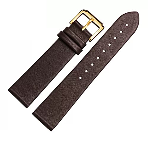 NZVCQVPU Uhrengurt für Männer und Frauen -dünne weiche Schnalle -Accessoires dünne, schlichte Getreide Uhr Kette (24 mm) von NZVCQVPU