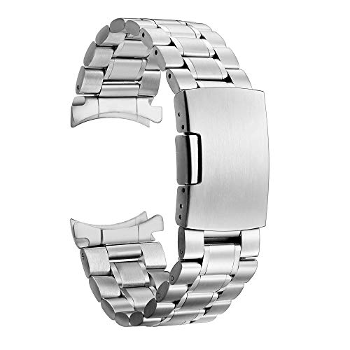NZVCQVPU Uhrengurt mit festem gebogenem Ende Schnellfreisetzung 22 mm 20 mm Metall aus Edelstahl Sicherheitsklappschnalle -Schnalle -Gurt 22 mm NZVCQVPU Uhrengurt mit festem gebogenem Ende Schnellfreisetzung 22 mm 20 mm Metall aus Edelstahl Sicherheitsklappschnalle -Schnalle -Gurt 22 mm von NZVCQVPU