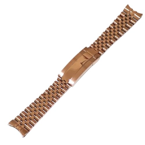 NZVCQVPU Watch Armband für Sub GMT Yacht Daytona 20mm Männer Watch Gurt Luxus Glide Lock Schnalle Mod Teile Ersatzzubehör von NZVCQVPU