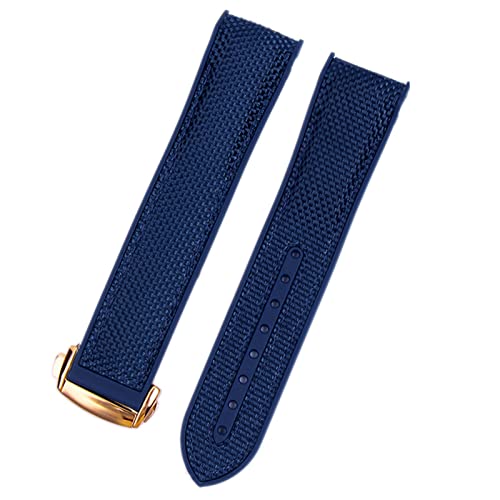 NZVCQVPU Watch Bracelet Omega 300 600 PLANET OCEAN Folding Buckle Nylon Strap Accessories Band von NZVCQVPU